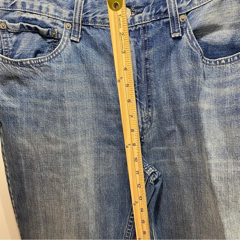 Levis‎ 505 Jeans Mens Blue 38x34 Straight Leg Regular Fit Classic Medium Wash